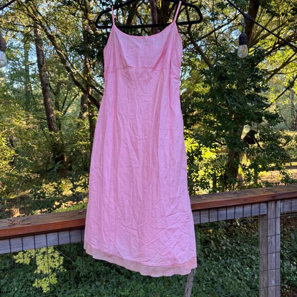 Dosa Baby Pink Silk Slip Mini Dress Size 3 - Picture 7 of 8